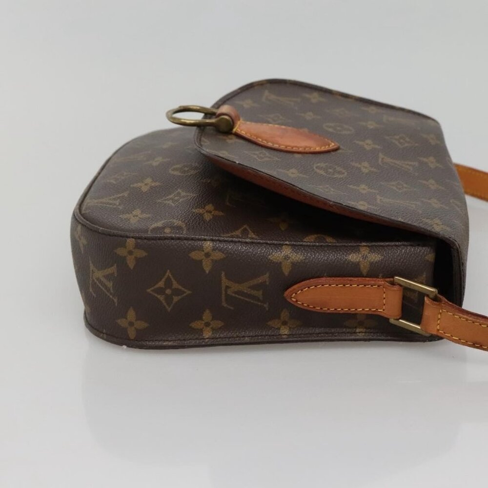 Authentic LOUIS VUITTON Monogram Saint Cloud GM Shoulder Bag M51242 LV - Picture 11 of 16